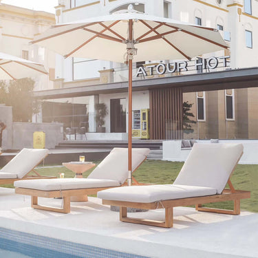 Kapu Teak Sun Lounger-0